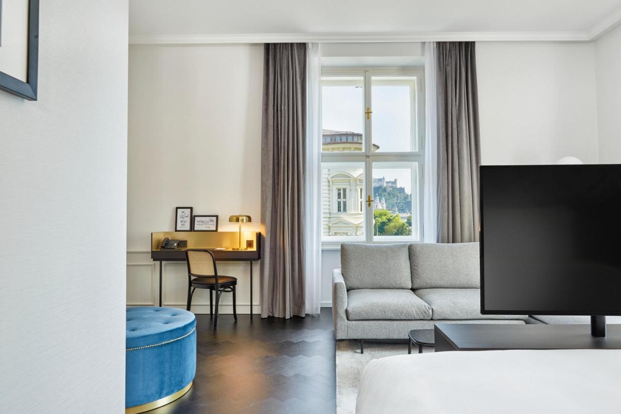 Hyperion Hotel ซาลซ์บูร์ก ภายนอก รูปภาพ A room at the hotel